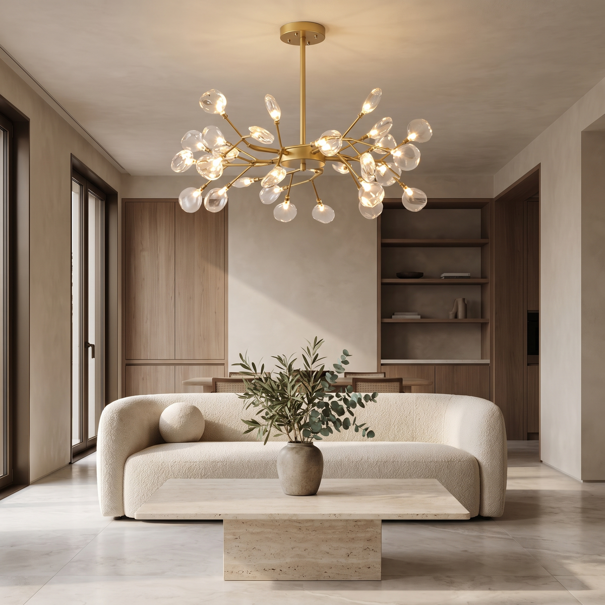 Castralle Firefly Pendant Light in a living room