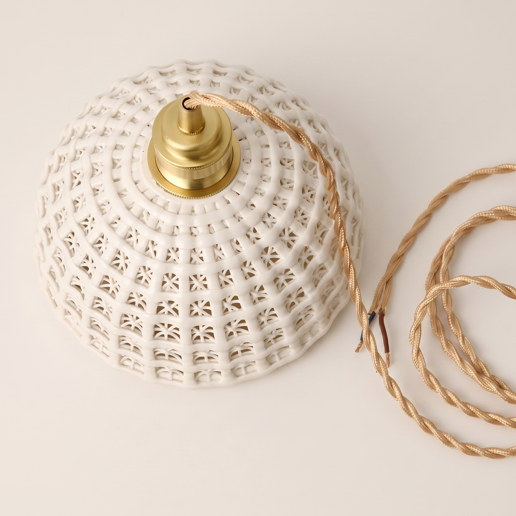 Ceralume ceramic pendant light alternate view