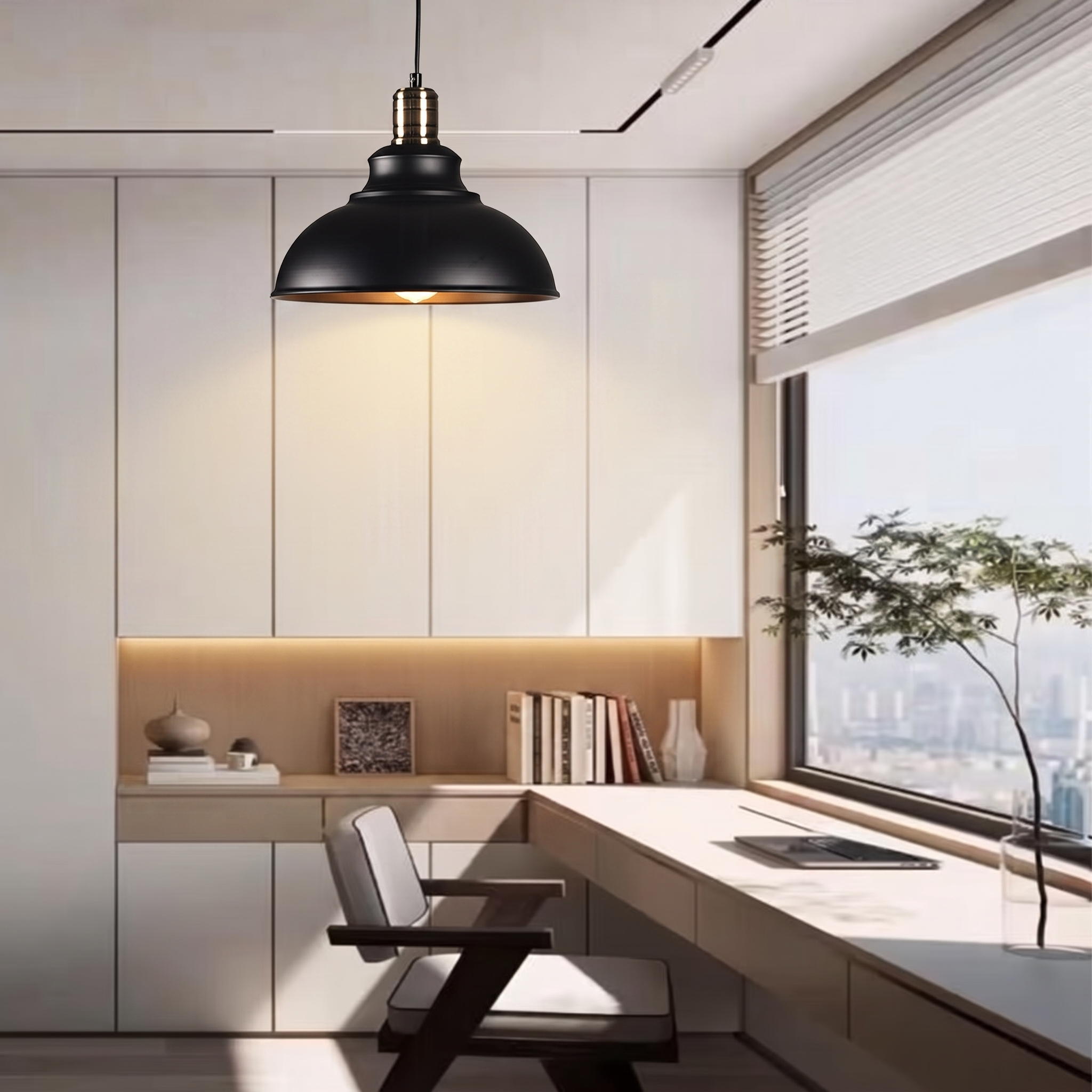 Officio pendant light finish variant