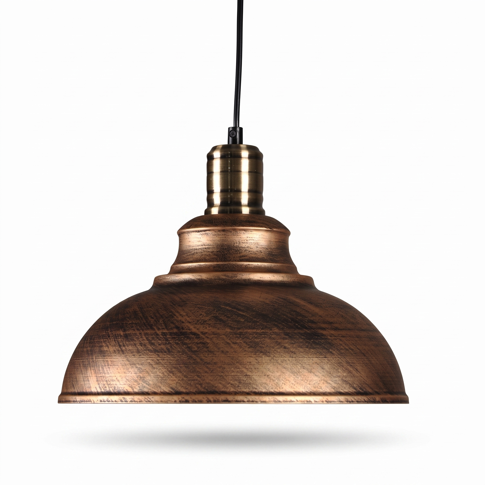 Officio pendant light on a pure white background