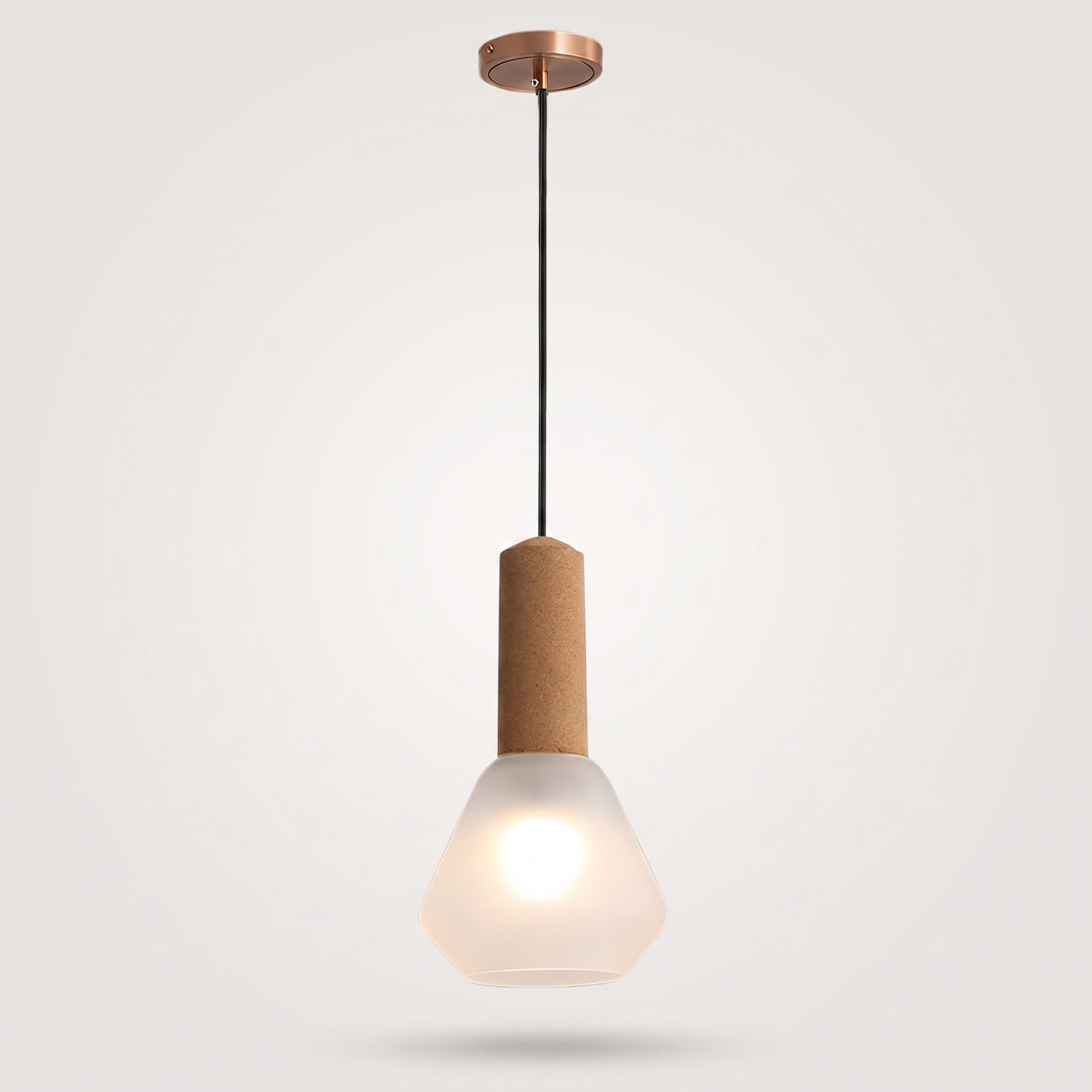Coprazza pendant light finish detail