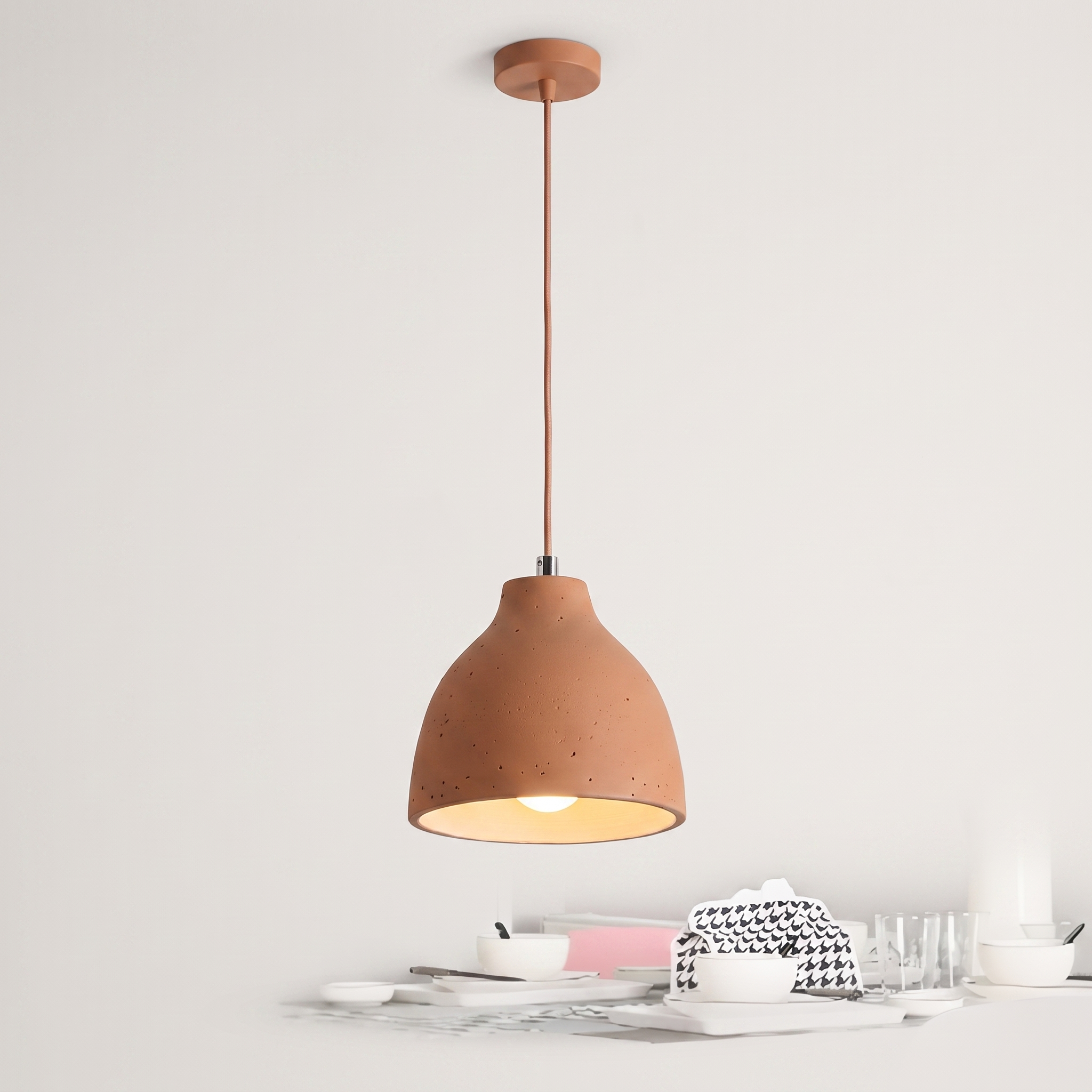 Resinova resin pendant lamp alternate colour