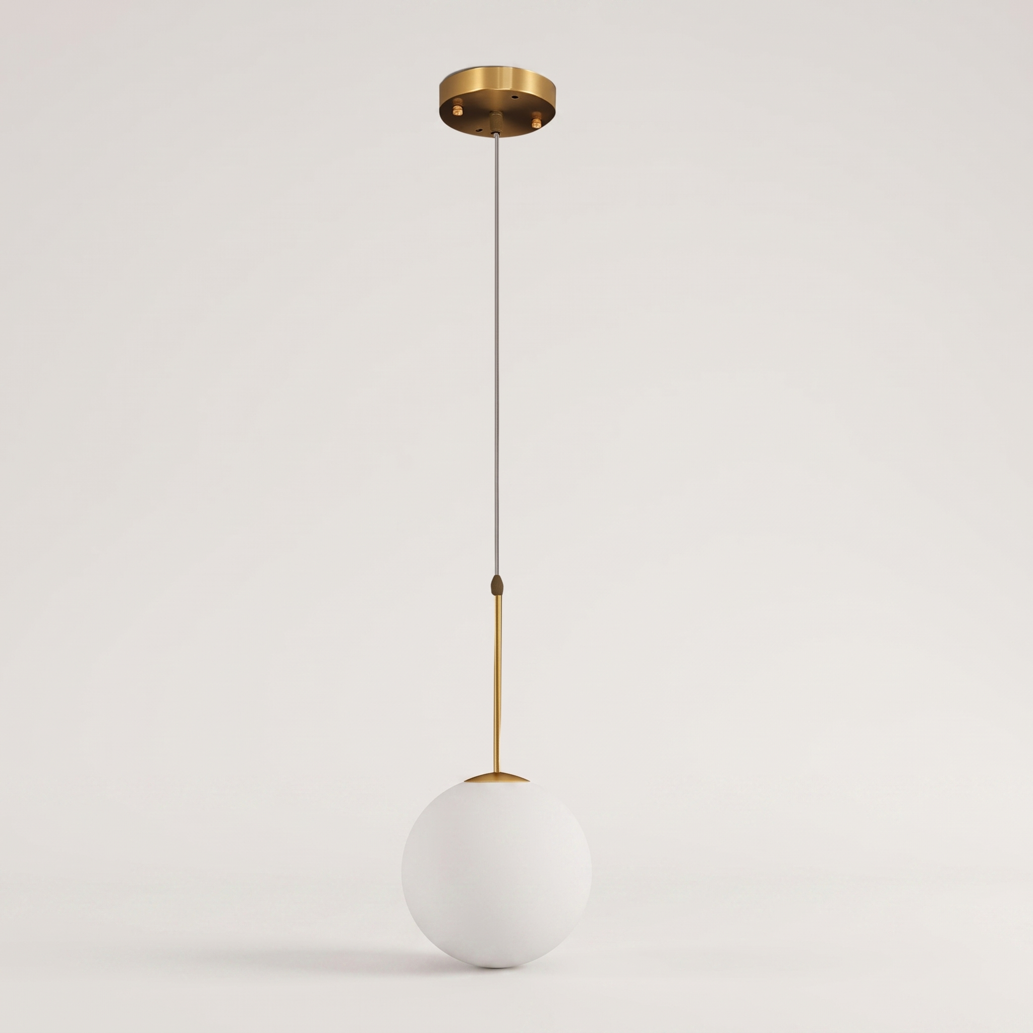 Insulara glass globe pendant view