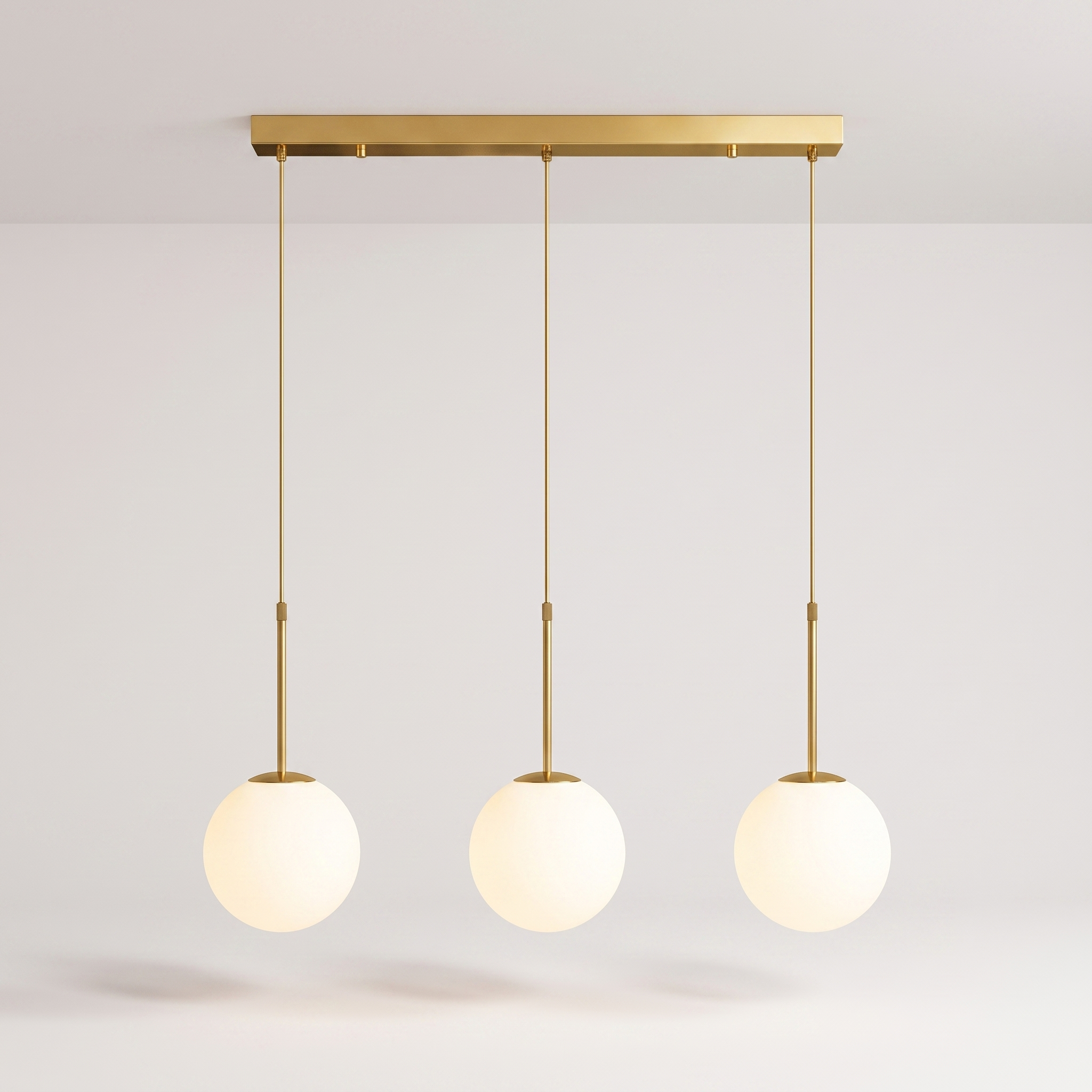 Insulara island pendant light finish view