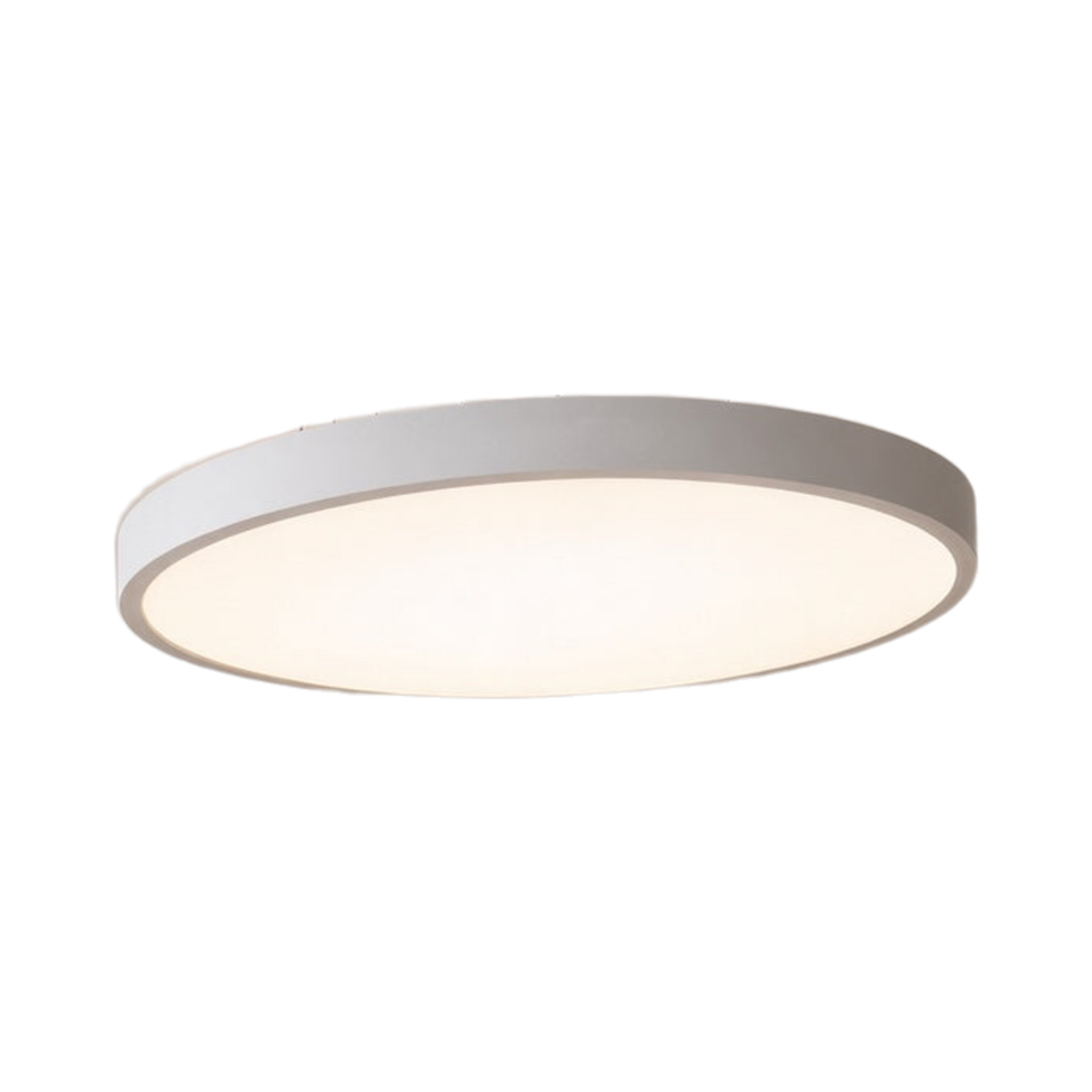 Orvella Round Acrylic LED Ring Pendant on white background