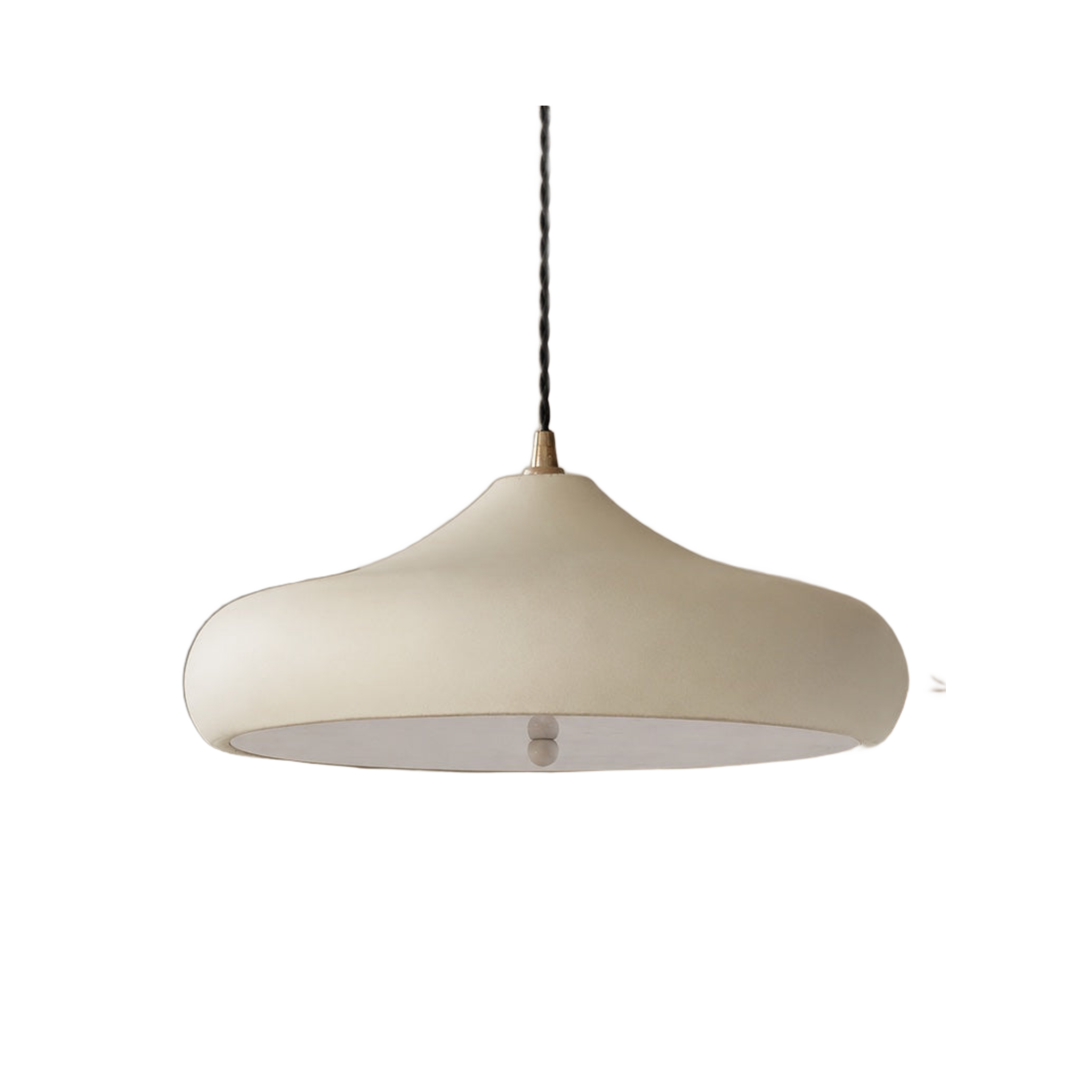 Marisole Dome Glass LED Pendant Light on white background