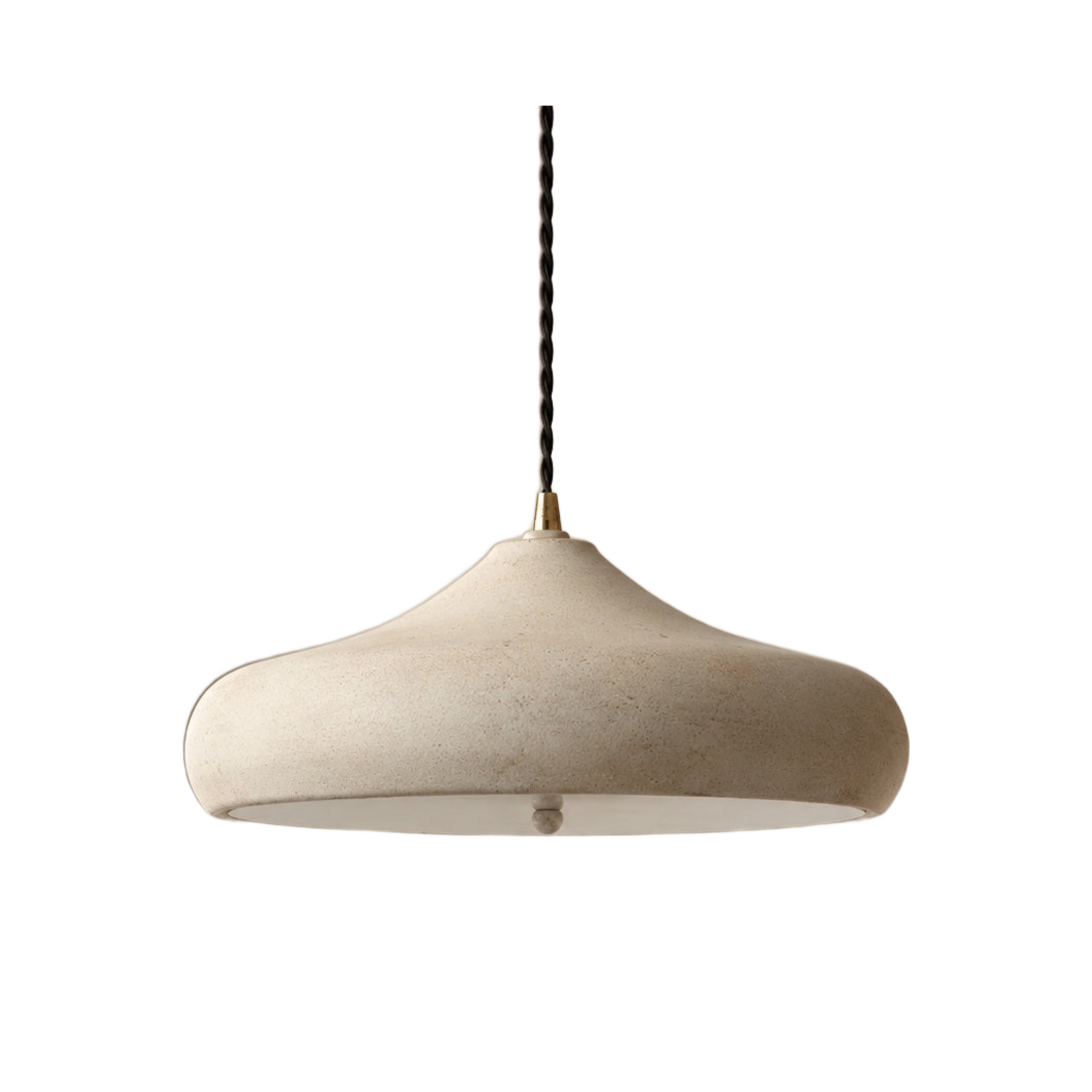 Marisole Dome Glass LED Pendant Light on white background